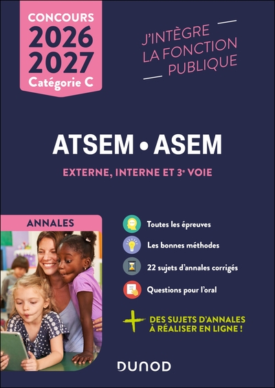Picture of Concours ATSEM/ASEM - Annales corrigées - 2026-2027