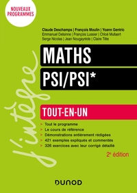 Picture of Maths Tout-en-un PSI/PSI* - 2e éd.