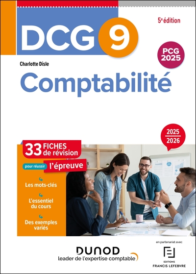 Picture of DCG 9 - Comptabilité - Fiches - 5e éd.