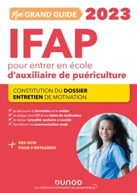 Picture of Mon grand guide IFAP 2023 pour entrer en école d'auxiliaire de puériculture