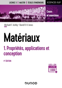 Image de Matériaux - 4e éd. - T1 Propriétés, applications et conception