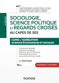 Picture of Sociologie, science politique et regards croisés au CAPES de SES  - 2e éd.