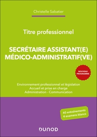 Picture of Titre professionnel Secrétaire Assistant(e) Médico-admistratif(ve) - 2e éd.