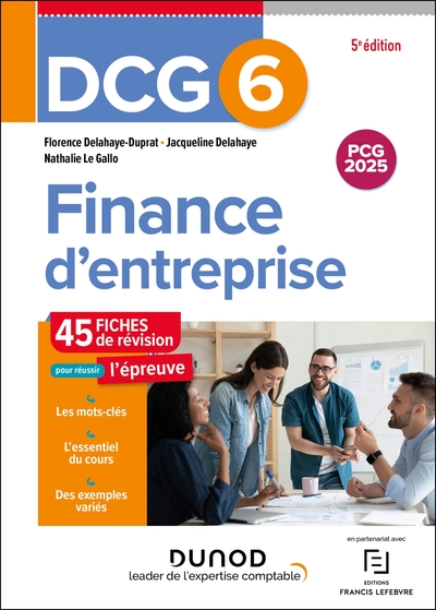 Picture of DCG 6 Finance d'entreprise - Fiches de révision - 5e éd.