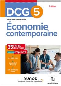 Picture of DCG 5 Economie contemporaine - Fiches de révision - 2e éd.