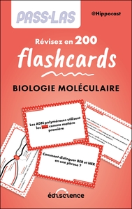 Image de PASS & LAS Biologie moléculaire - Révisez en 200 flashcards !