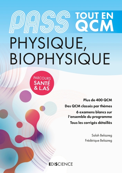 Image de PASS Tout en QCM - Physique, Biophysique