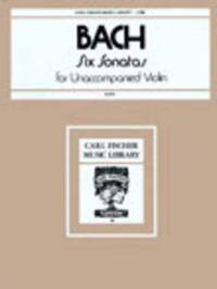 Picture of SIX SONATAS FOR UNACCOMPANIED VIOLIN VIOLON