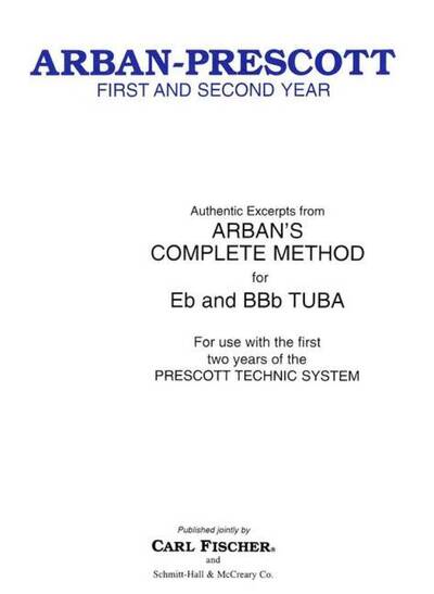 Picture of EXCERPTS FROM ARBAN'S COMPLETE METHOD FOR TUBA TUBA