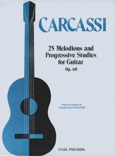 Picture of TWENTY-FIVE MELODIOUS AND PROGRESSIVE STUDIES GUITARE