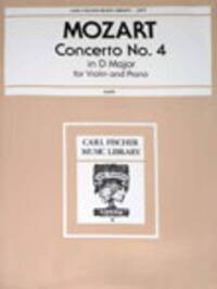 Picture of CONCERTO NO. 4 IN D MAJOR, K. 218 VIOLON-LIVRE +PARTITION