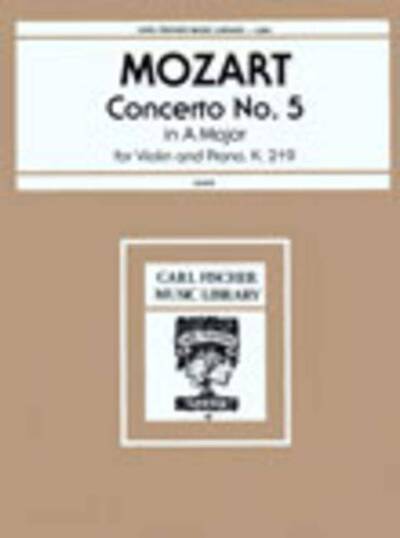 Picture of CONCERTO NO. 5 IN A MAJOR VIOLON-LIVRE +PARTITION