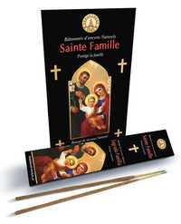 Image de Encens en Batonnets , boite de 12 étuis de 15 bâtons Saint Famille