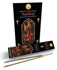 Image de Encens en Batonnets , boite de 12 étuis de 15 bâtons Pontifical