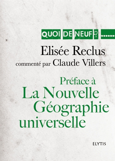 Picture of PREFACE A LA NOUVELLE GEOGRAPHIE UNIVERSELLE