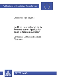 Image de Le Droit International de la Femme et son Application dans le Contexte Africain