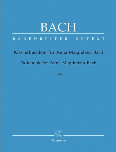Picture of JEAN SEBASTIEN BACH : LE PETIT LIVRE D'ANNA MAGDALENA BACH - KLAVIERBUCHLEIN ANNA MAGDALENA