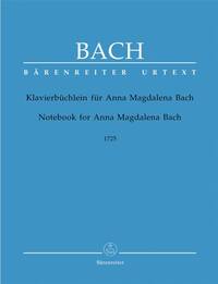 Picture of JEAN SEBASTIEN BACH : LE PETIT LIVRE D'ANNA MAGDALENA BACH - KLAVIERBUCHLEIN ANNA MAGDALENA