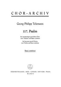 Image de GEORG PHILIPP TELEMANN : PSALM 117 LAUDATE JEHOVAM - BASSE CONTINUE