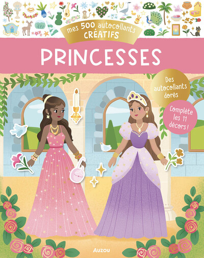Image de Mes 500 autocollants créatifs - Princesses