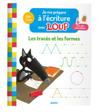 Image de JE ME PREPARE A L'ECRITURE AVEC LOUP - LES TRACES ET LES FORMES