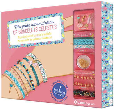 Image de MA PETITE ACCUMULATION DE BRACELETS CELESTES NED - MA BOITE A BIJOUX