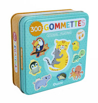 Picture of Boîte de gommettes métal - Les bébés animaux