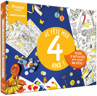 Image de Mon coffret d'artiste - Mon coffret d'anniversaire - Je fête mes 4 ans !