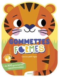 Image de Gommettes formes - Coucou petit tigre