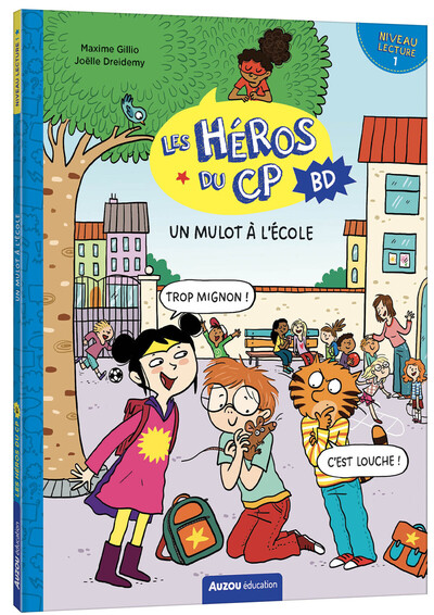Image de Les héros du CP en bd - niveau 1 - Un mulot à l'école