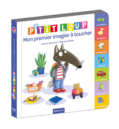 Picture of P'tit loup - Mon premier imagier à toucher Ned