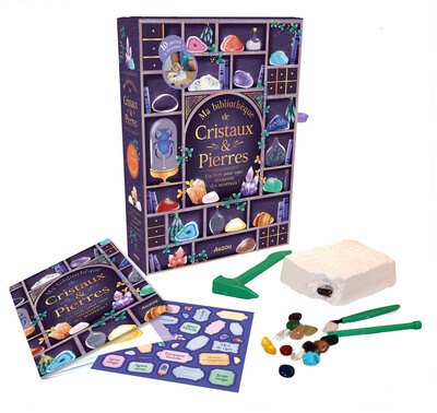 Picture of Ma bibliothèque de cristaux et pierres !