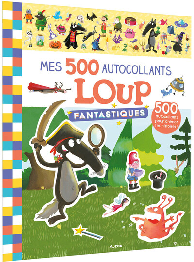 Image de Mes 500 autocollants fantastiques loup