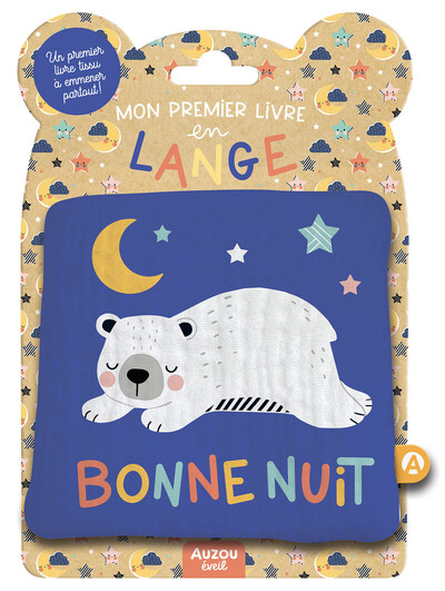Picture of Mon premier livre tissu en lange - Bonne nuit