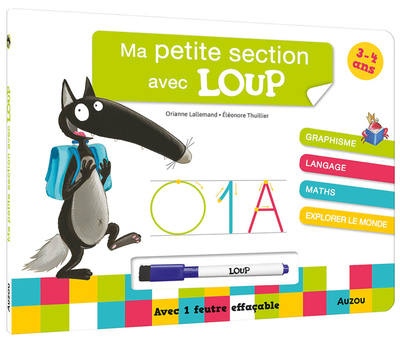 Picture of MA PETITE SECTION AVEC LOUP - LIVRE-ARDOISE NED