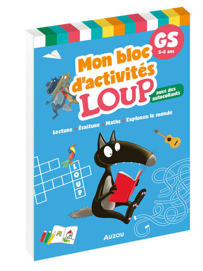 Image de Mon bloc d'activités loup - grande section