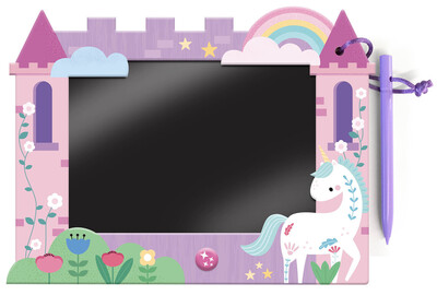 Picture of Mon ardoise magique avec Lili la licorne - Dessine, efface, recommence !