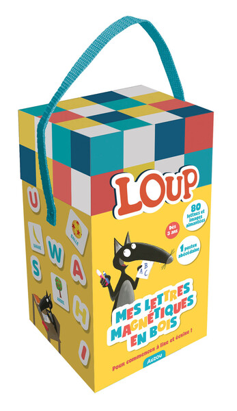 Picture of Mes lettres magnétiques en bois loup