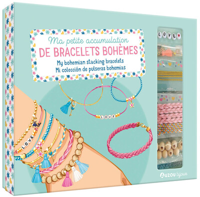 Image de Ma boîte à bijou - Ma petite accumulation de bracelets bohemes