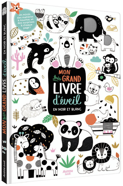 Image de Mon très grand livre d'éveil en noir et blanc