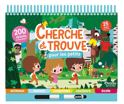 Picture of BLOC-NOTES CHERCHE ET TROUVE - POUR LES PETITS