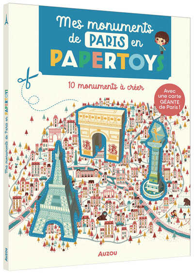 Image de Mes monuments de Paris en Papertoys (édition 2022)