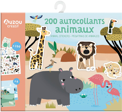 Image de 200 autocollants animaux - Ma pochette d'artiste