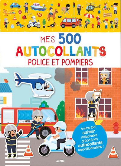 Image de MES 500 AUTOCOLLANTS - POLICE ET POMPIERS