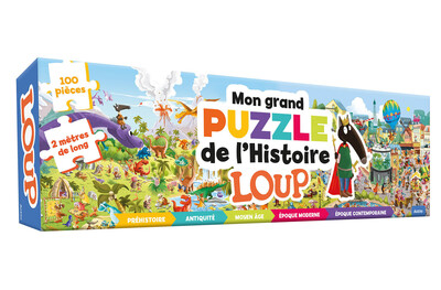 Picture of MON GRAND PUZZLE DE L'HISTOIRE LOUP