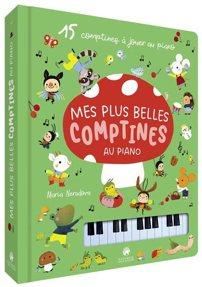 Picture of Mon livre piano - Mes plus belles comptines au piano - Nature et Découvertes