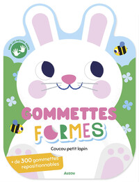 Image de Gommettes formes - Coucou petit lapin
