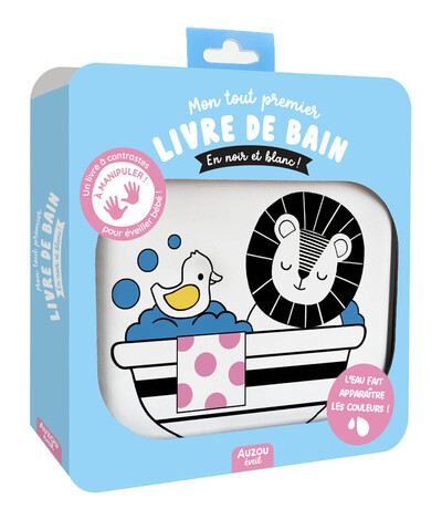 Picture of Mon premier livre de bain magique - en noir et blanc !