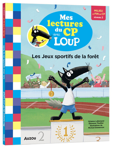 Image de MES LECTURES DU CP AVEC LOUP - LES JEUX SPORTIFS DE LA FORET