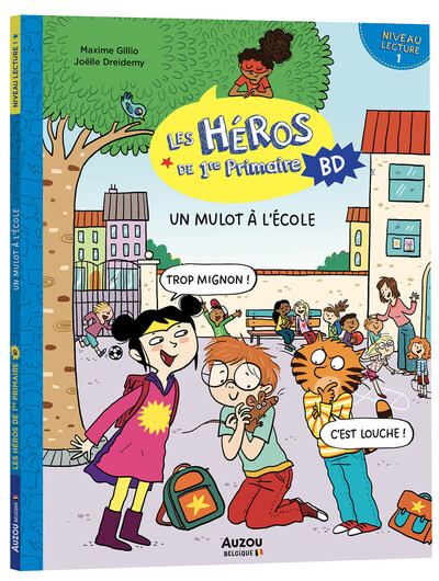 Image de Les héros de 1re primaire en bd - niveau 1 - un mulot à l'école